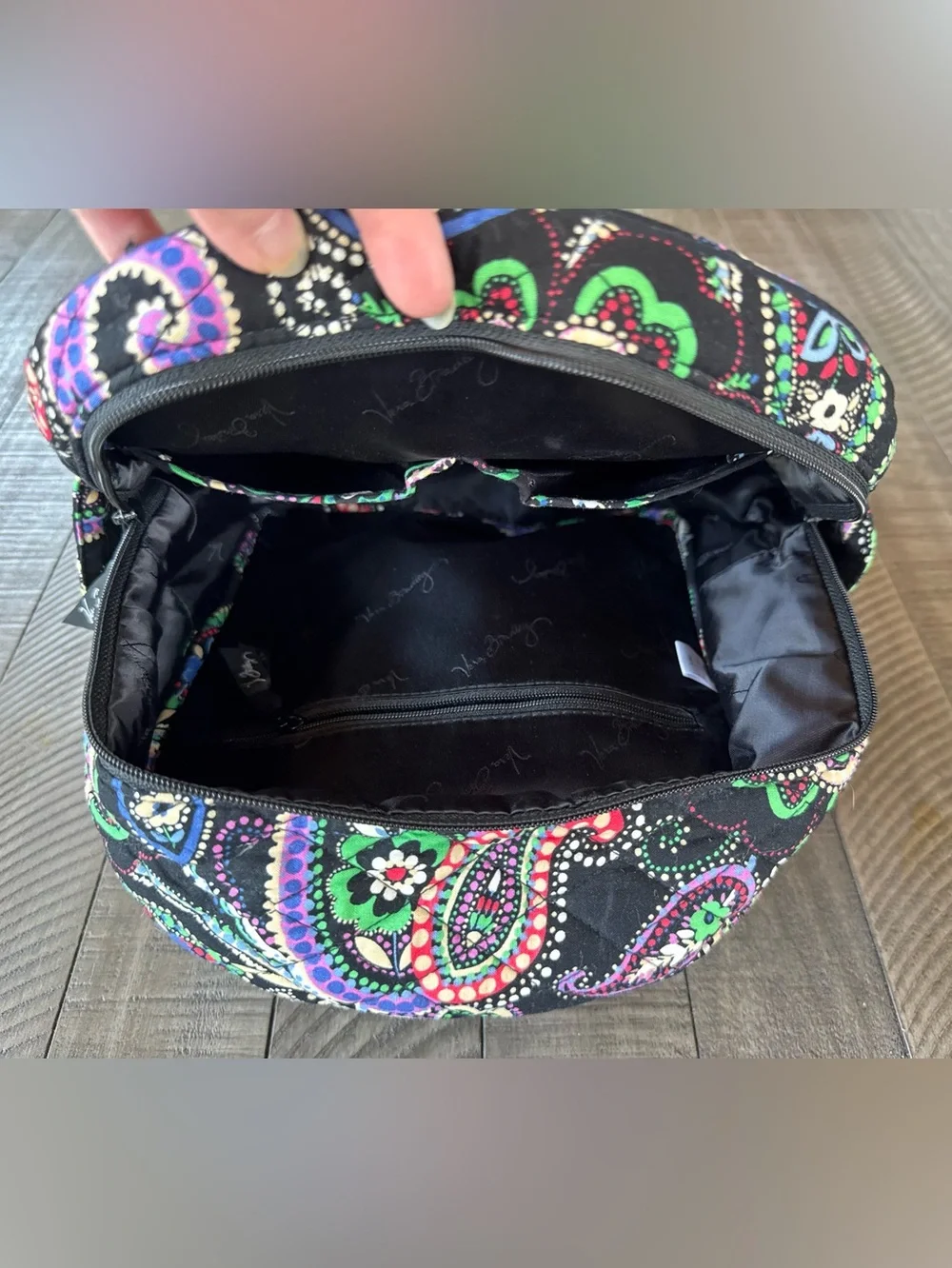 Vera Bradley Quilted Kiev Paisley Mini Backpack (retired)